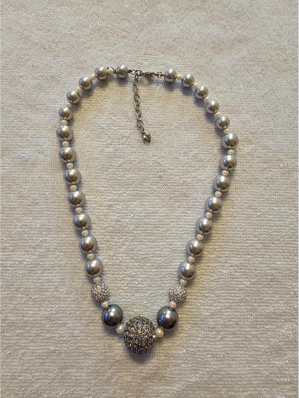 Carolee Silver Necklace